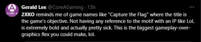 Treating the game like a new game instead of part of an established IP is smart.